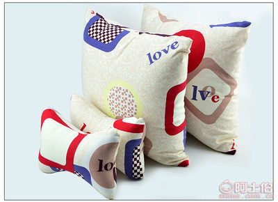 【2016廠家天御汽車抱枕四件套卡通車用抱枕頭枕靠墊一件代發pp棉TY-001】鄭州市金水區天御汽車裝飾用品商行 - 產品庫