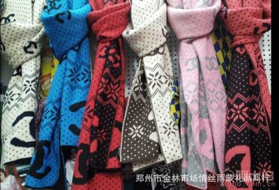 【自主新款毛線圍巾廠家直供支持混批可定制加厚防寒毛線圍巾201】鄭州金林商場情絲雨蒙禮品商行 - 產(chǎn)品庫