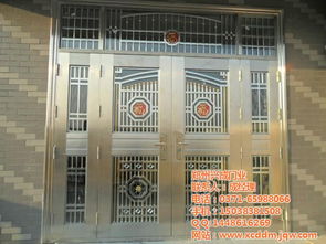 鄭州興成門業 不銹鋼門生產與開封門店高清展示